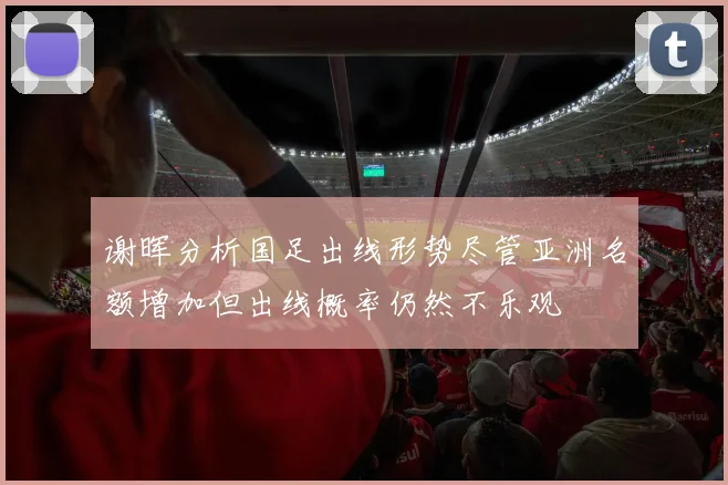 谢晖分析国足出线形势尽管亚洲名额增加但出线概率仍然不乐观